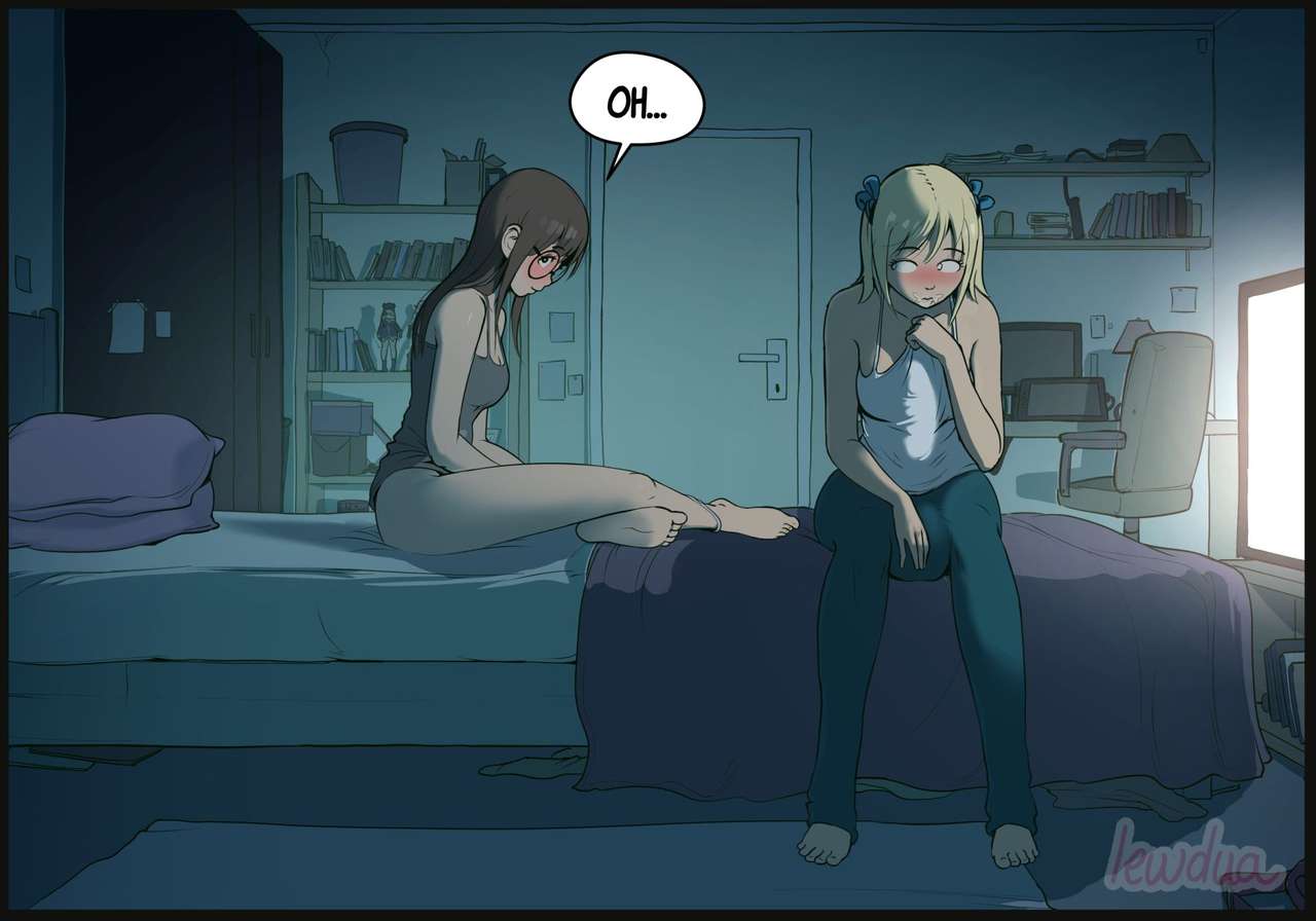 [Lewdua] Watching a Series NESSIE and KAREN (Comic Porn)