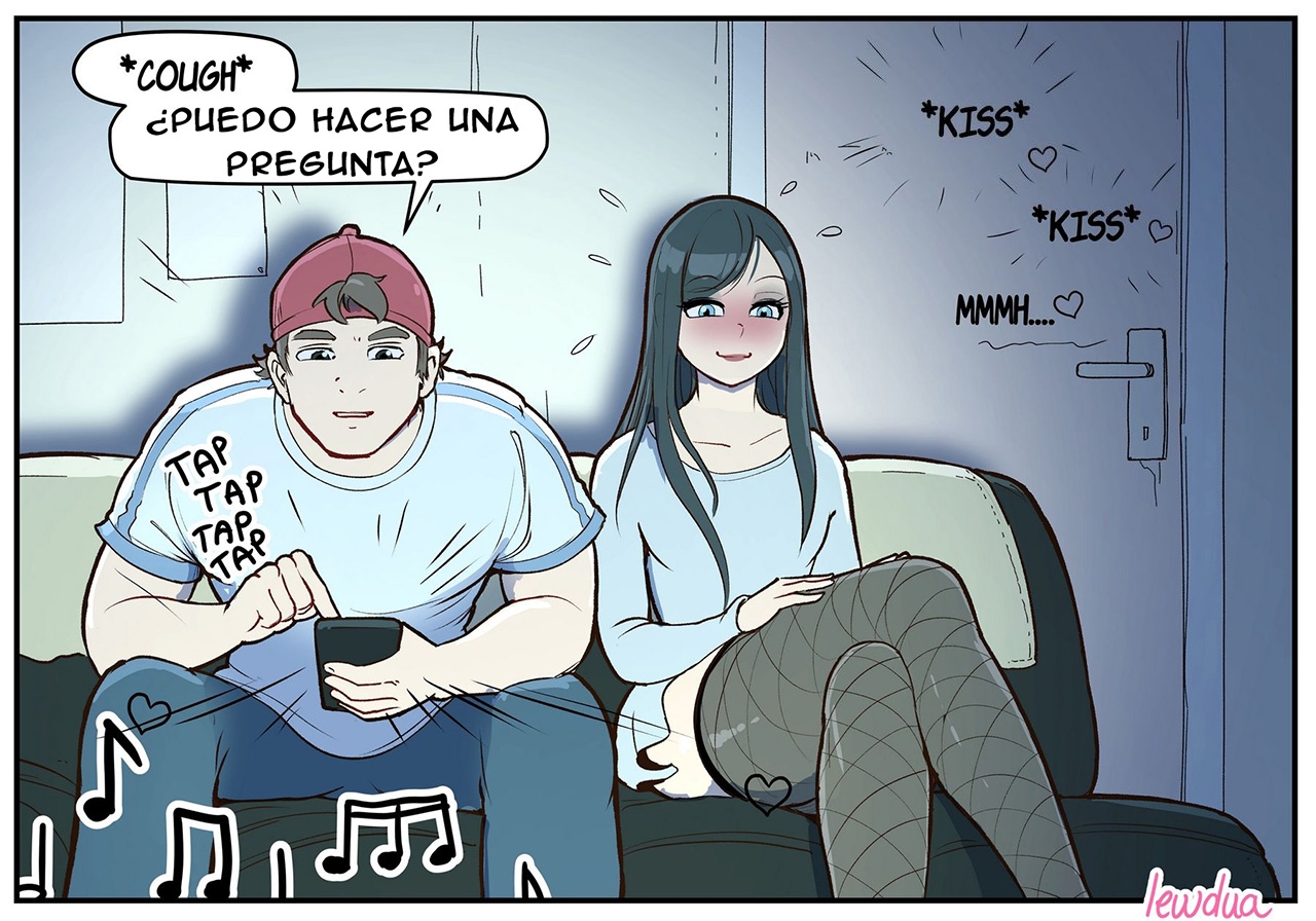 [Lewdua] Watching a Series NESSIE and KAREN (Comic Porn)