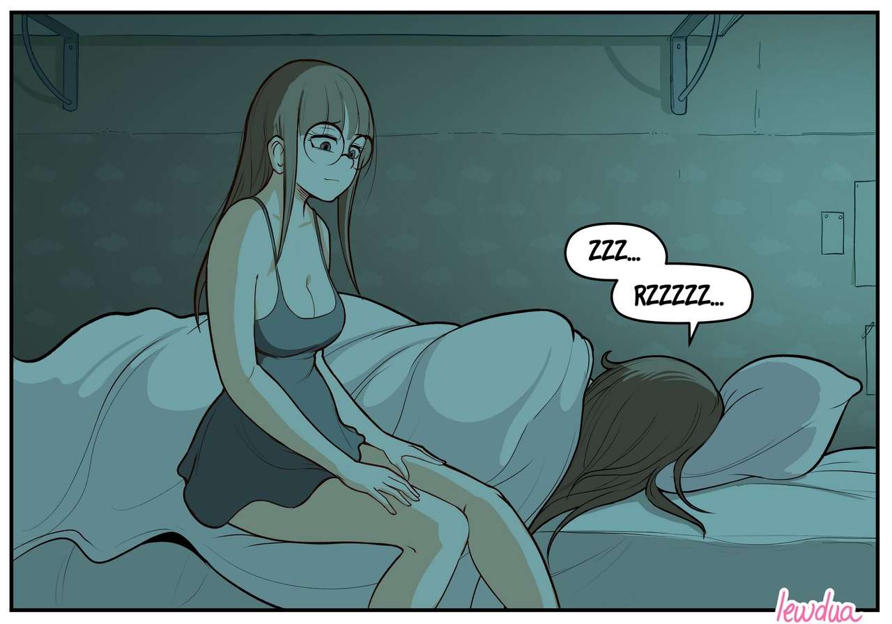 [Lewdua] Watching a Series NESSIE and KAREN (Comic Porn)