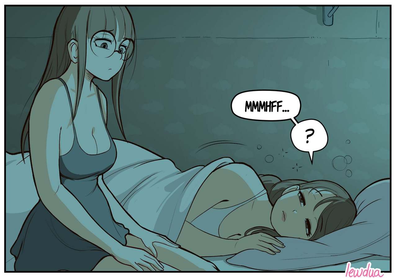 [Lewdua] Watching a Series NESSIE and KAREN (Comic Porn)