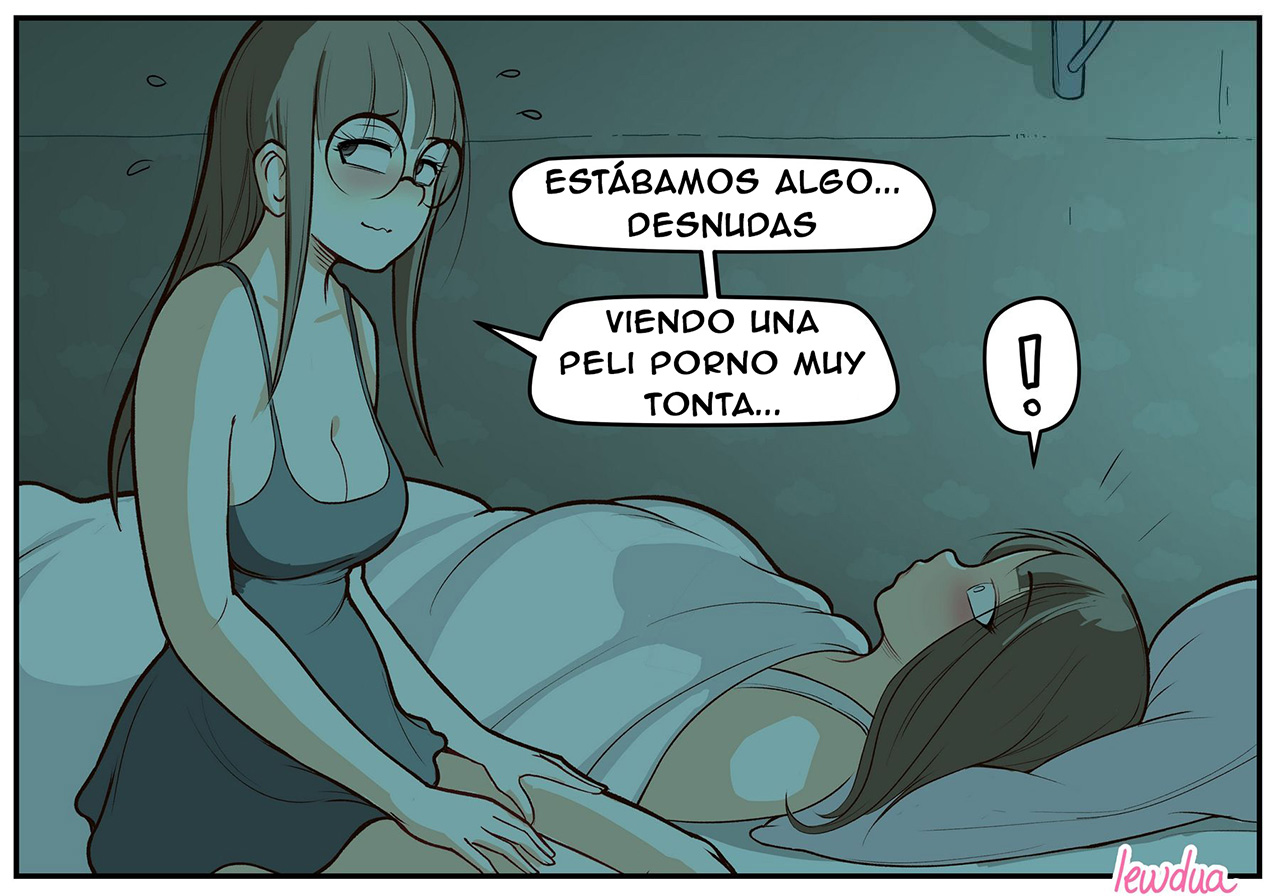 [Lewdua] Watching a Series NESSIE and KAREN (Comic Porn)