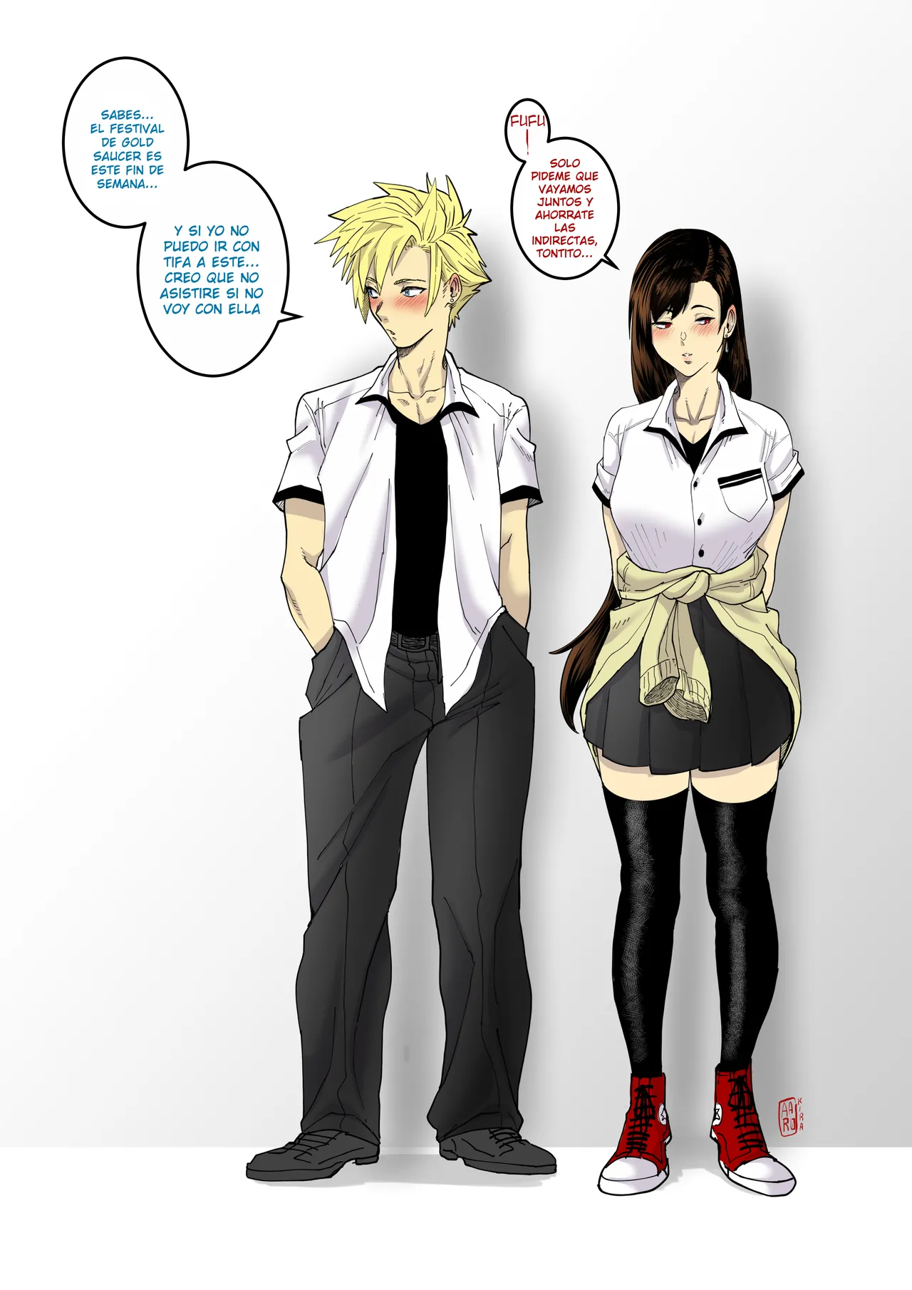 [Aarokira] Cloudy Hearts (Final Fantasy VII)