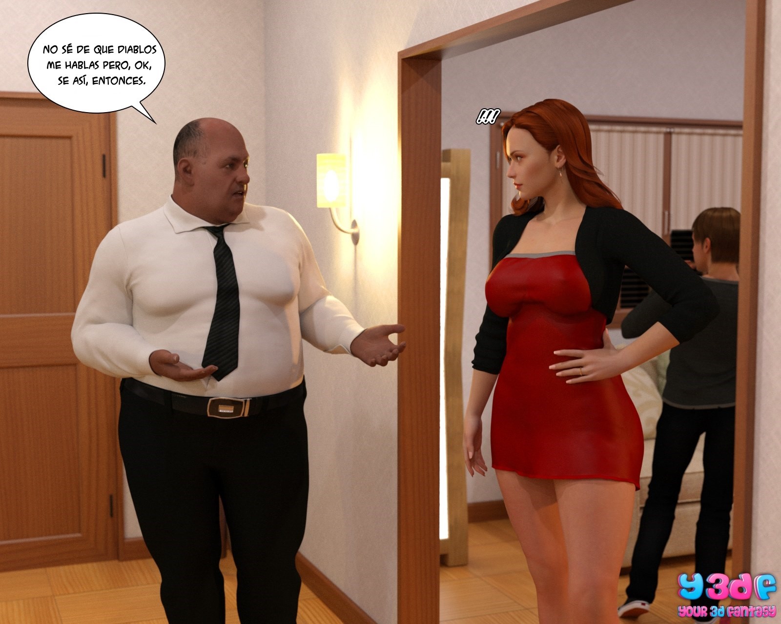 [Y3DF] BAD BOSS parte 2 (Comic Porn)