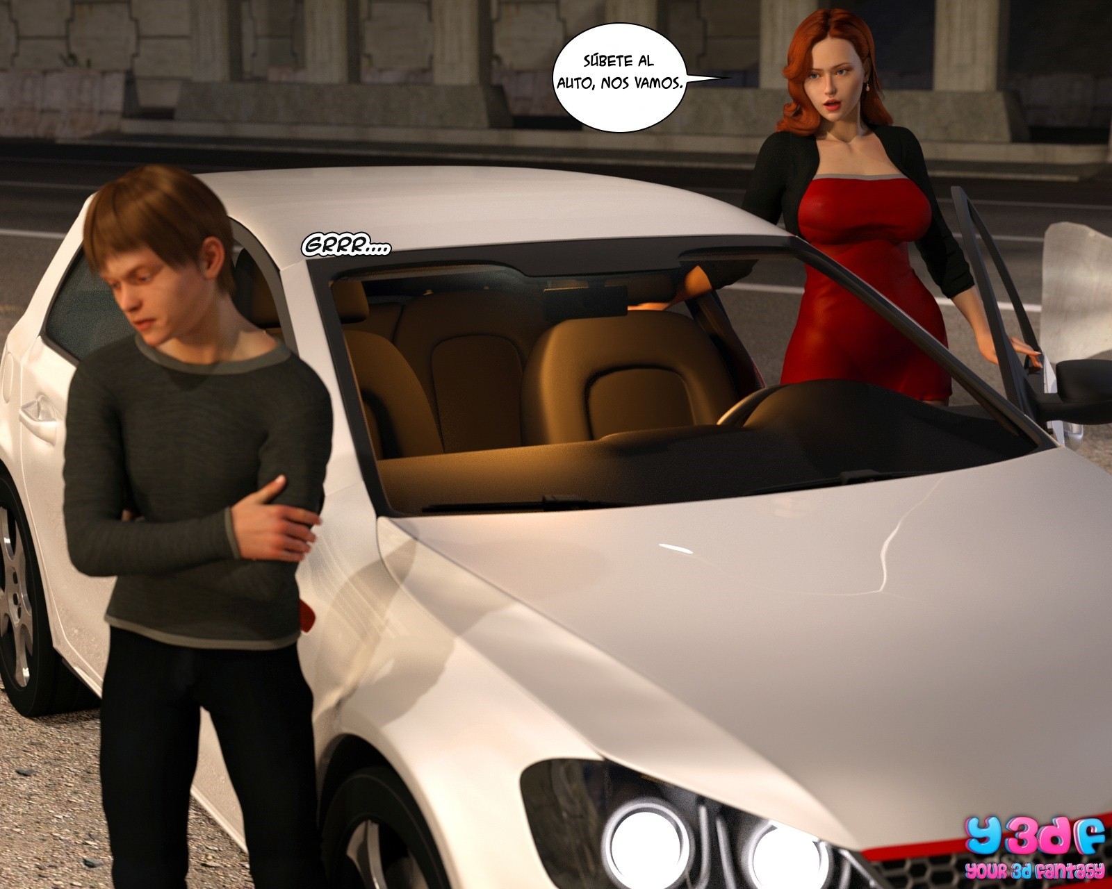 [Y3DF] BAD BOSS parte 2 (Comic Porn)
