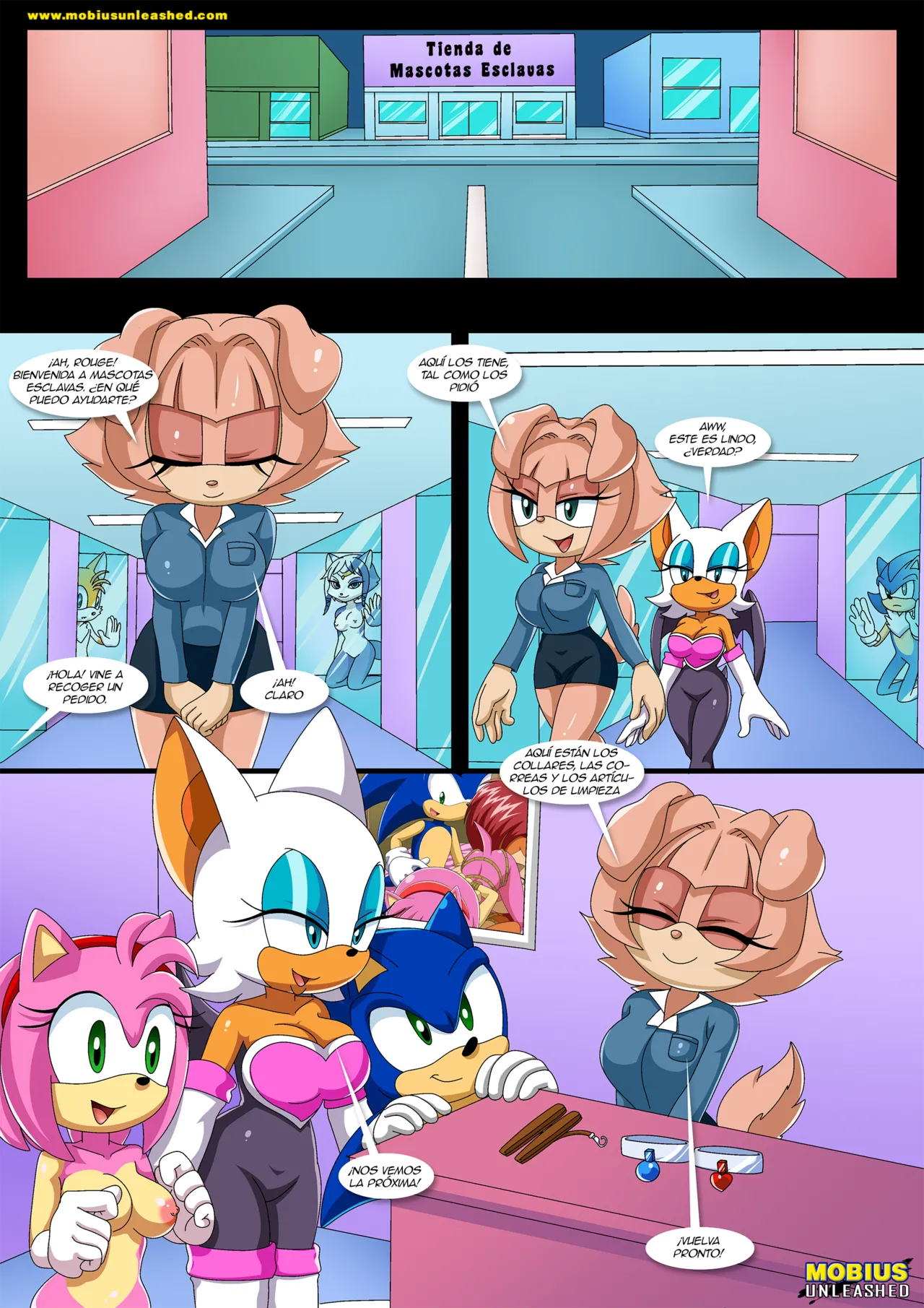 [Palcomix] Pet’s night (Sonic the Hedgehog)