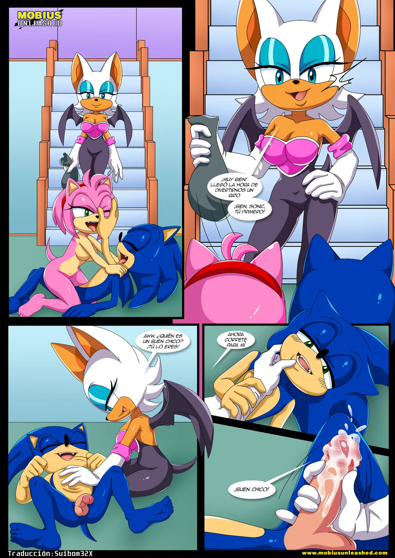 [Palcomix] Pet’s night (Sonic the Hedgehog)