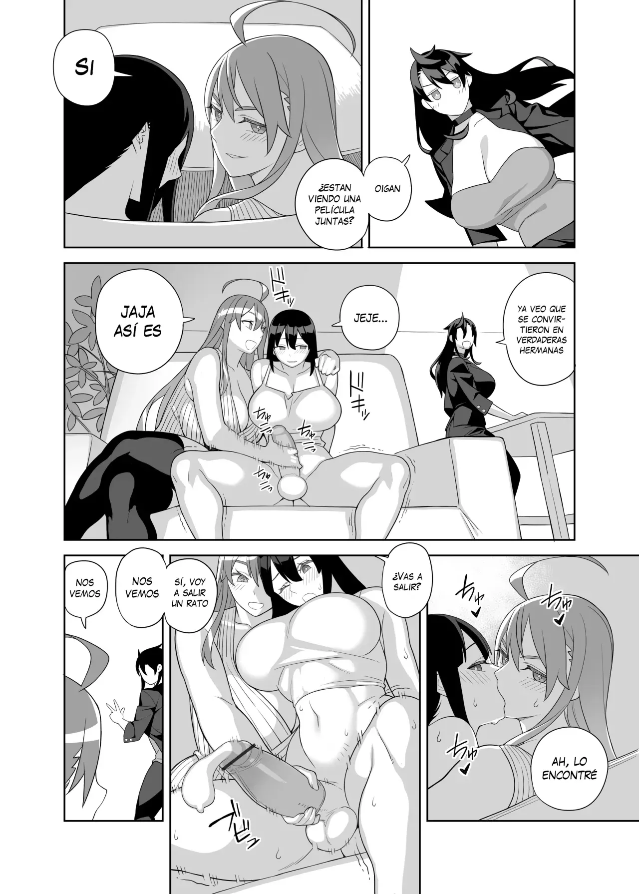 [Sangeriya (Hidarikiki)] Las hermanas tetonas son las hijas de la directora