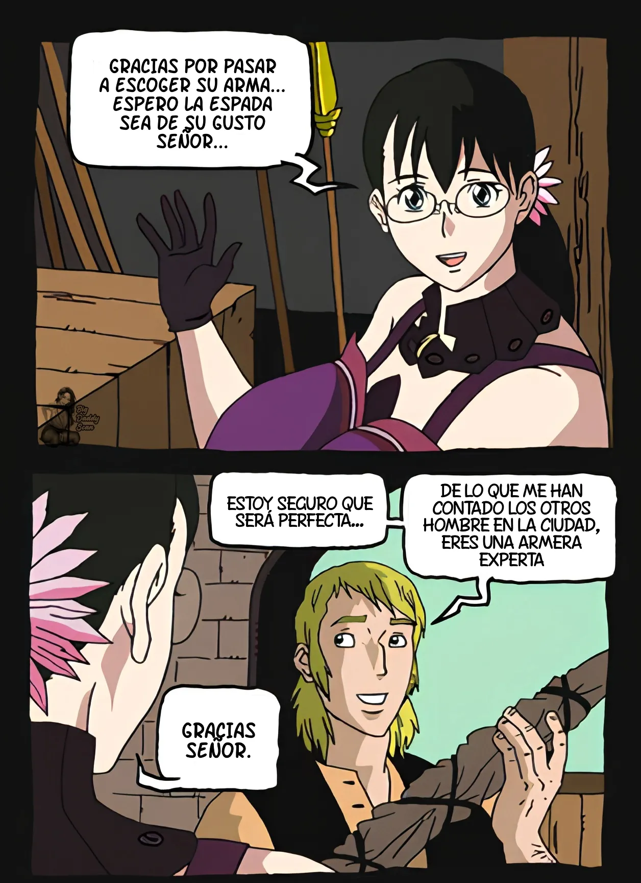 [Reynard] Amor En La Armería 1 (Queen’s Blade)