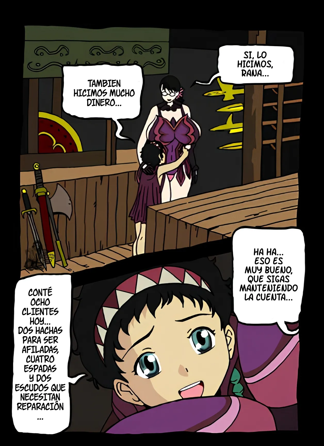 [Reynard] Amor En La Armería 1 (Queen’s Blade)