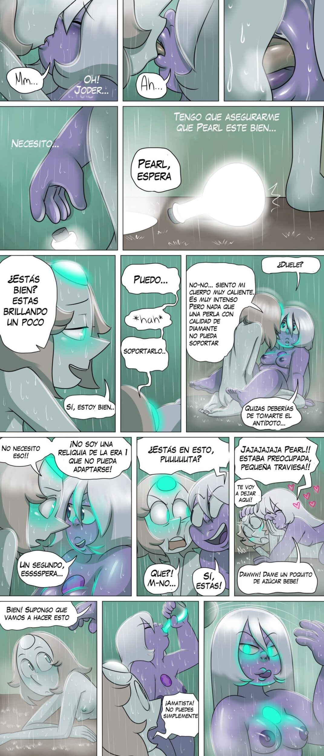 [Missgreeney] Pearlmethyst Bath House Saga (Steven Universe)