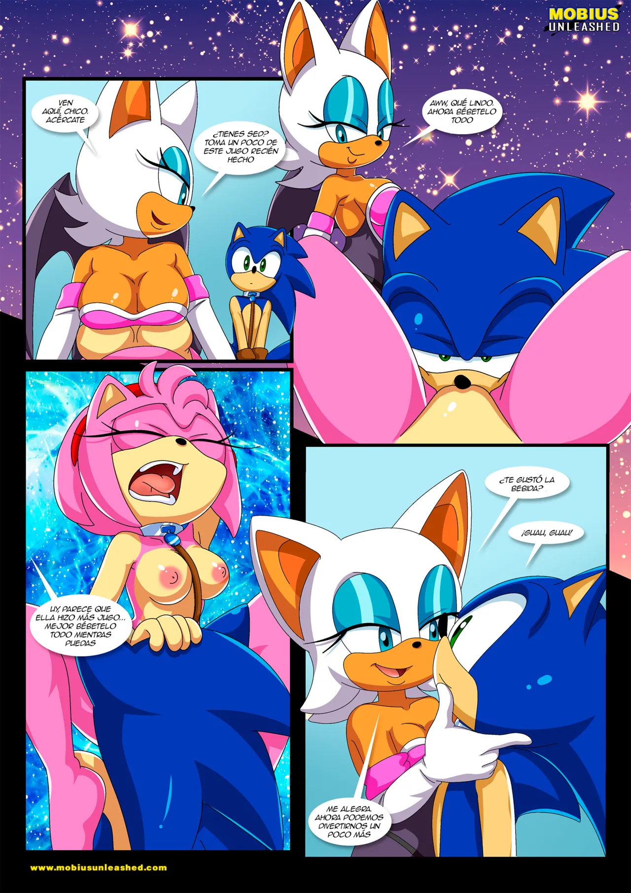 [Palcomix] Pet’s night (Sonic the Hedgehog)