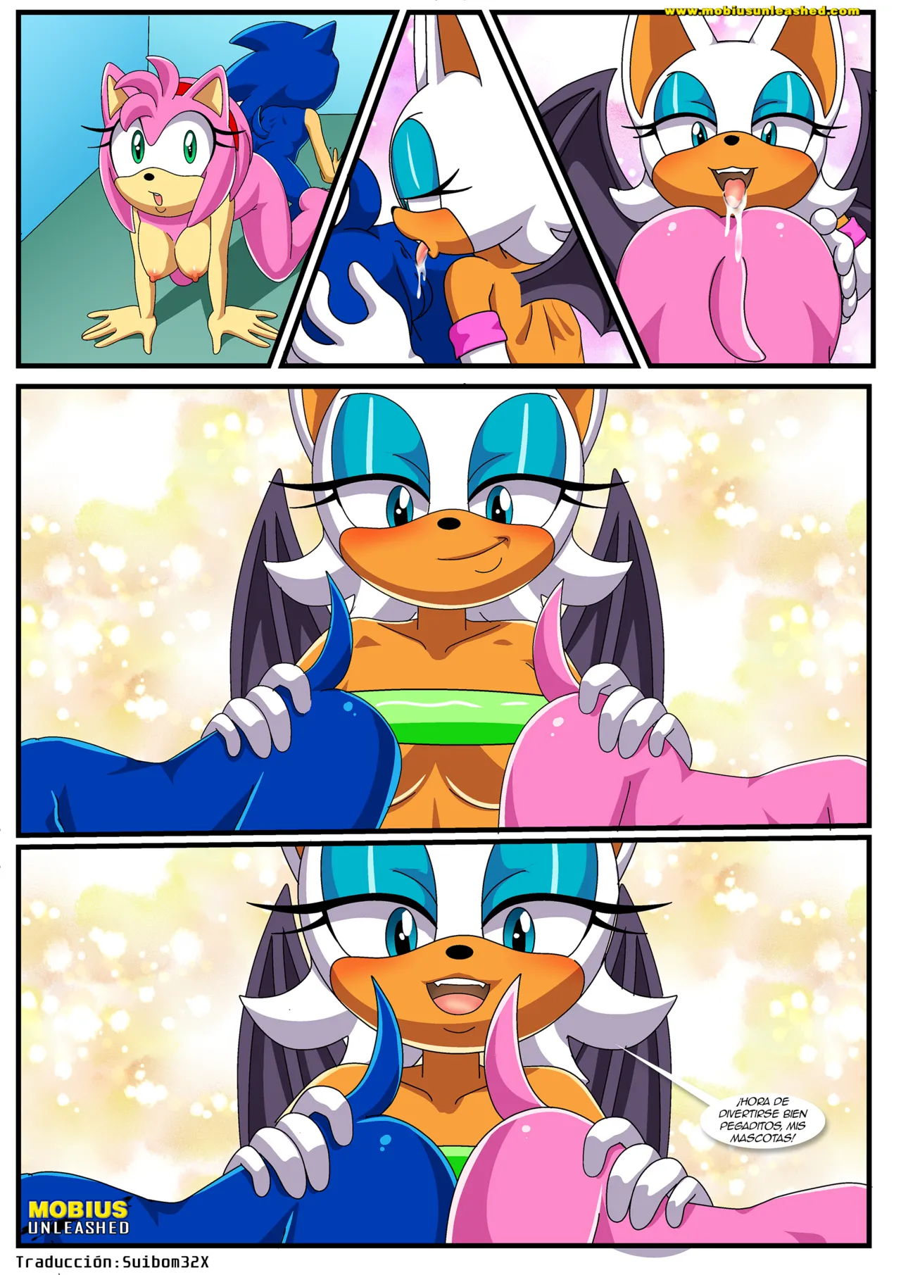 [Palcomix] Pet’s night (Sonic the Hedgehog)