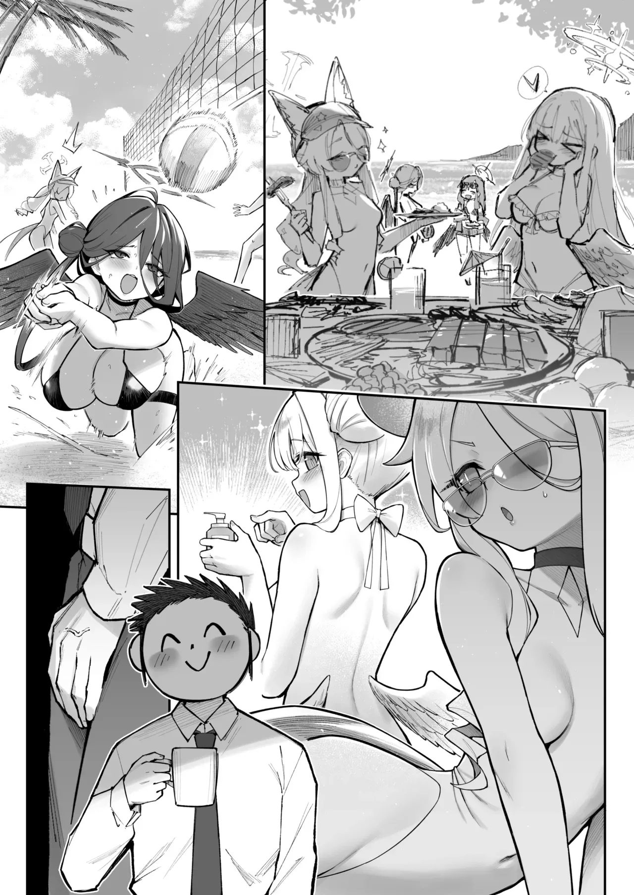 [Tamarun] Sexy Say Aaah! (Blue Archive)