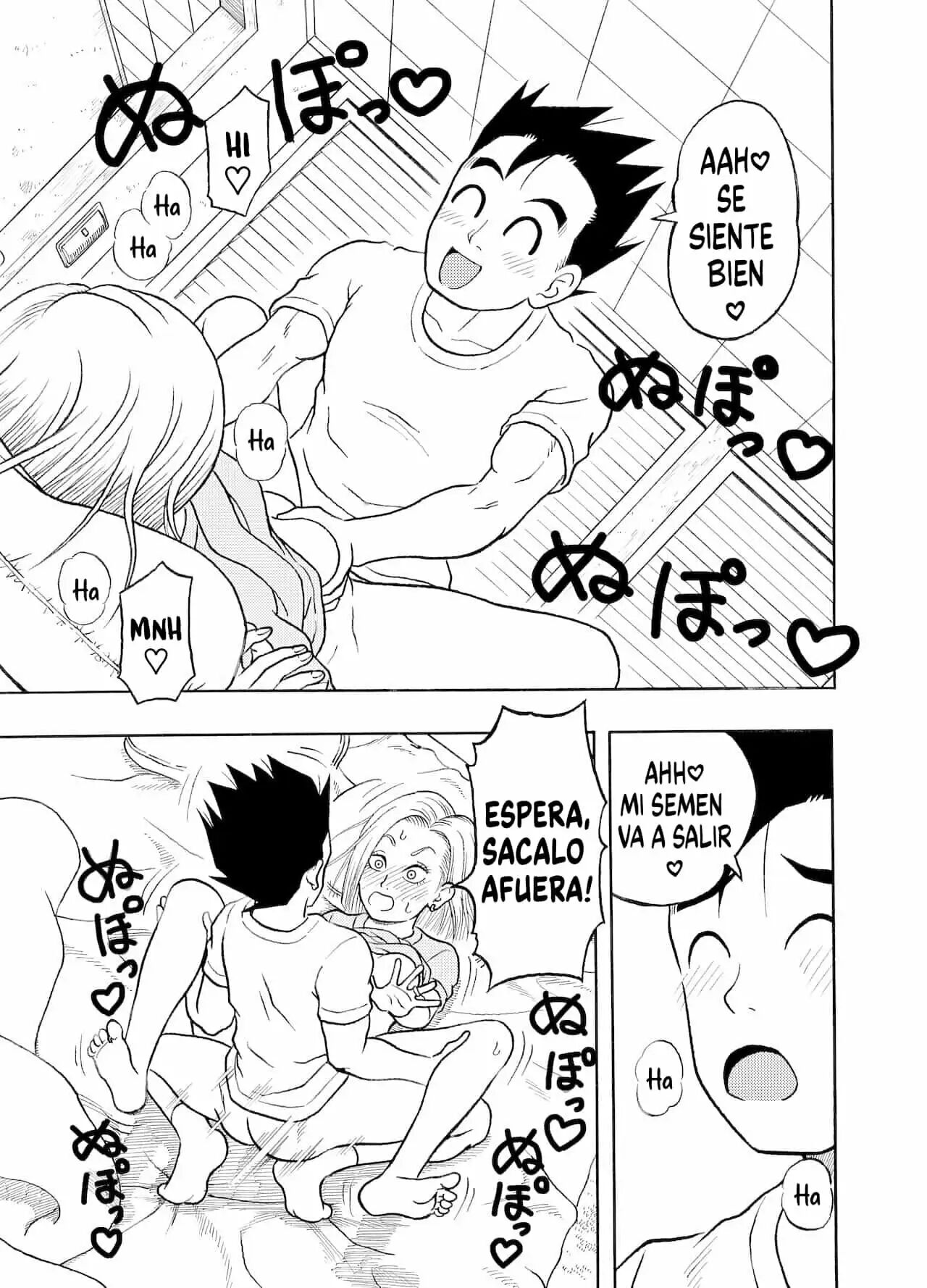 [Jeter] 18 GOU NTR Nakadashi on Parade parte 1 (Dragon Ball Z)