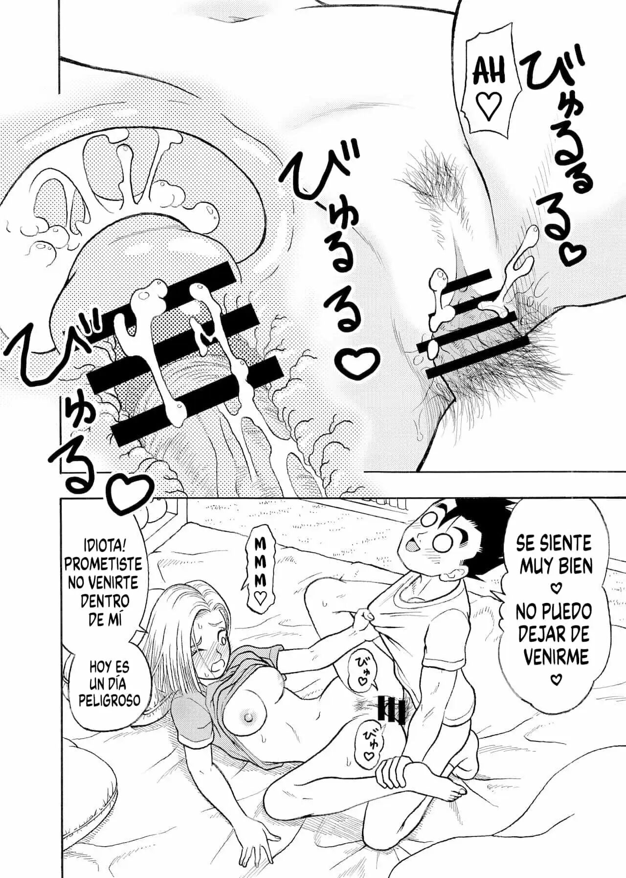 [Jeter] 18 GOU NTR Nakadashi on Parade parte 1 (Dragon Ball Z)