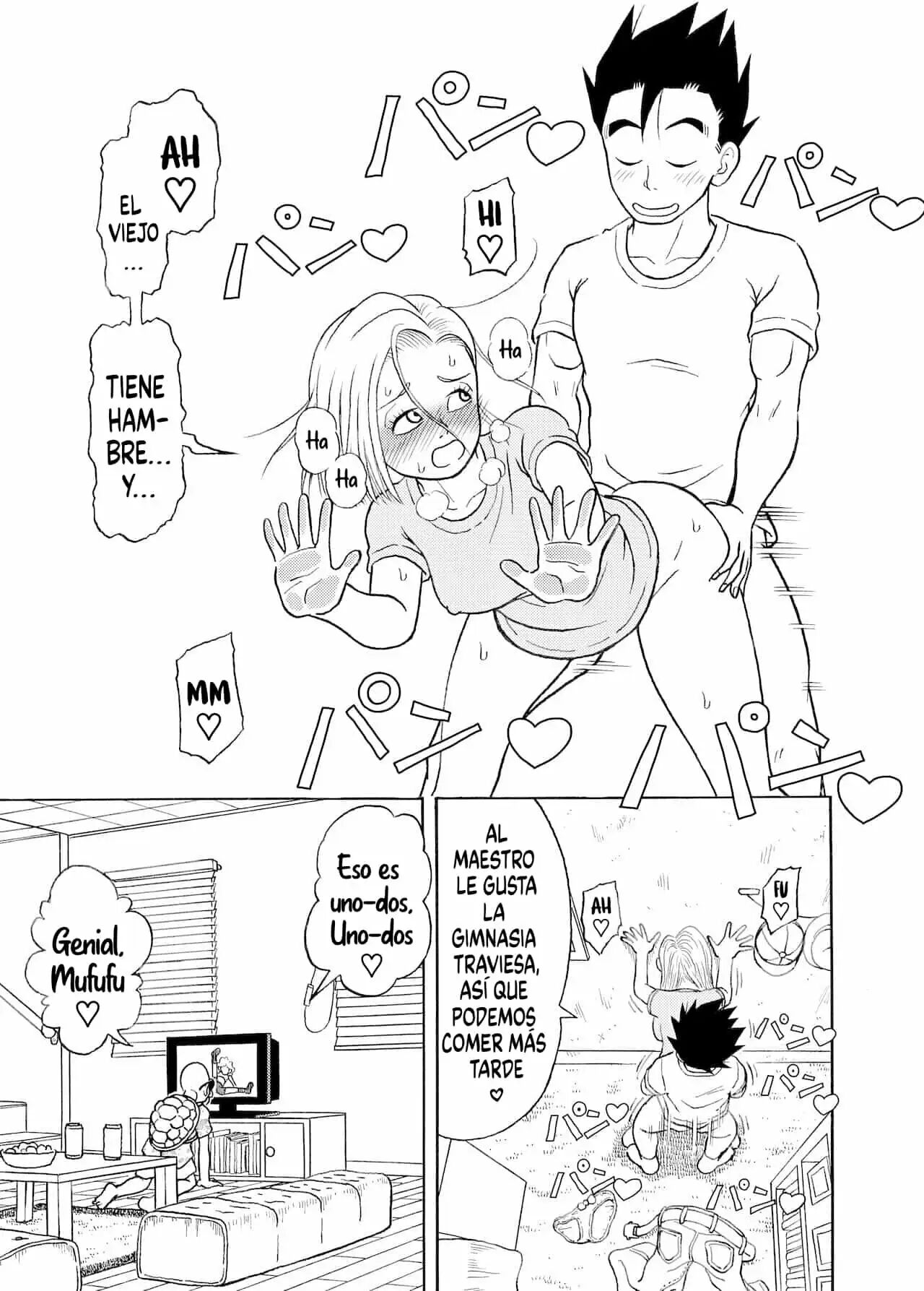 [Jeter] 18 GOU NTR Nakadashi on Parade parte 1 (Dragon Ball Z)