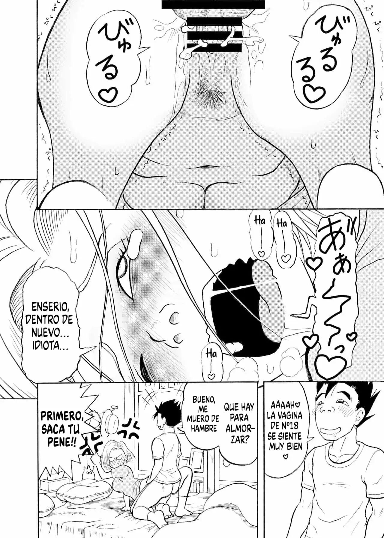 [Jeter] 18 GOU NTR Nakadashi on Parade parte 1 (Dragon Ball Z)