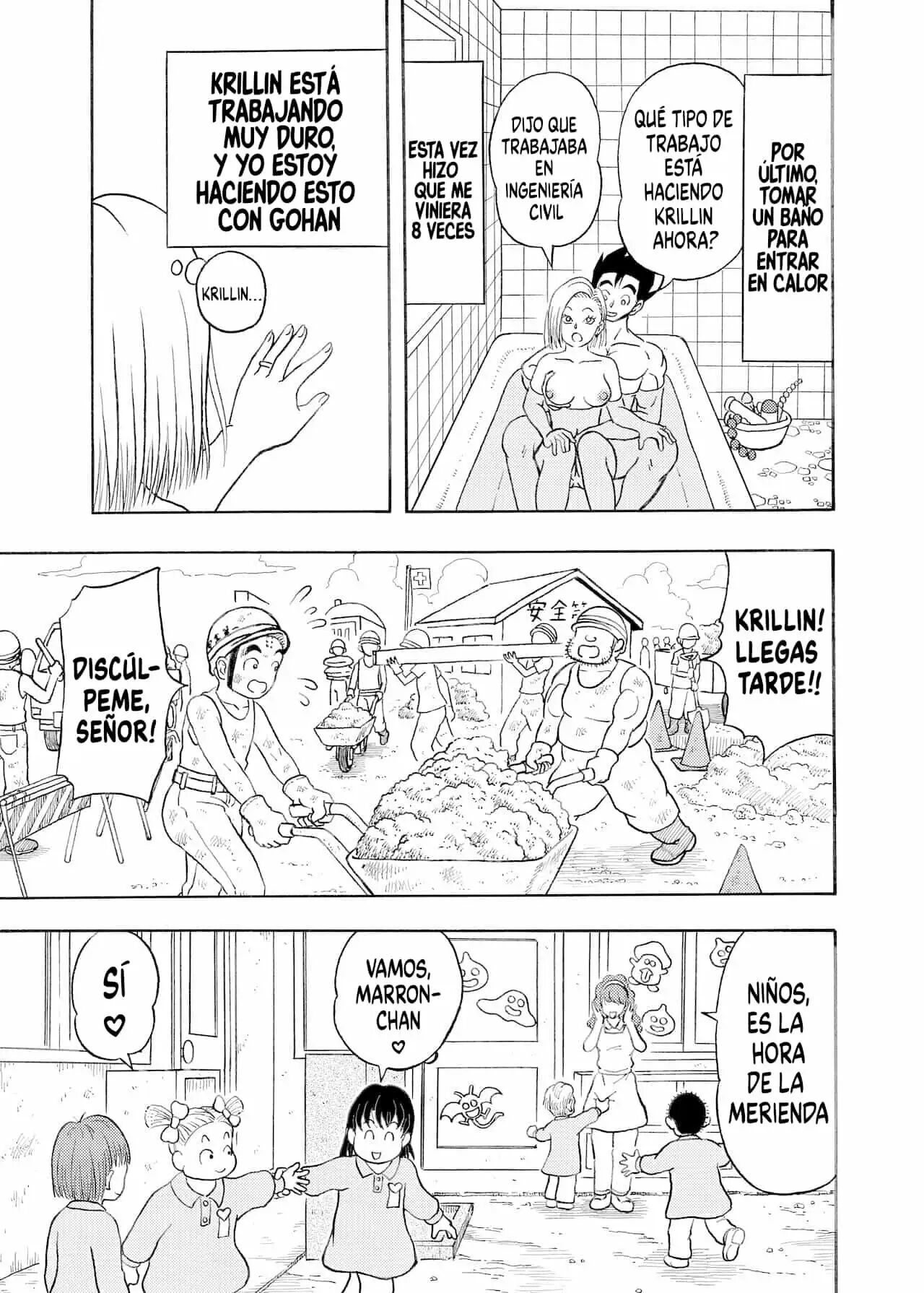 [Jeter] 18 GOU NTR Nakadashi on Parade parte 1 (Dragon Ball Z)