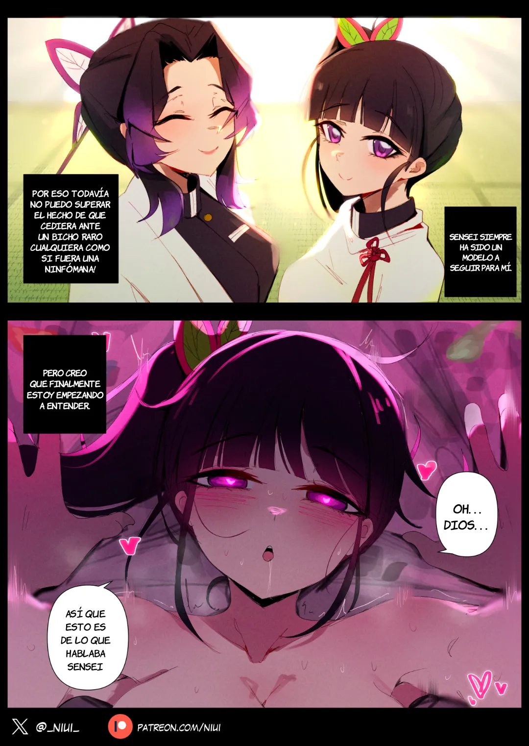 [Niui] Shinobu Kocho׃ La derrota de una Mariposa (Kimetsu no Yaiba)