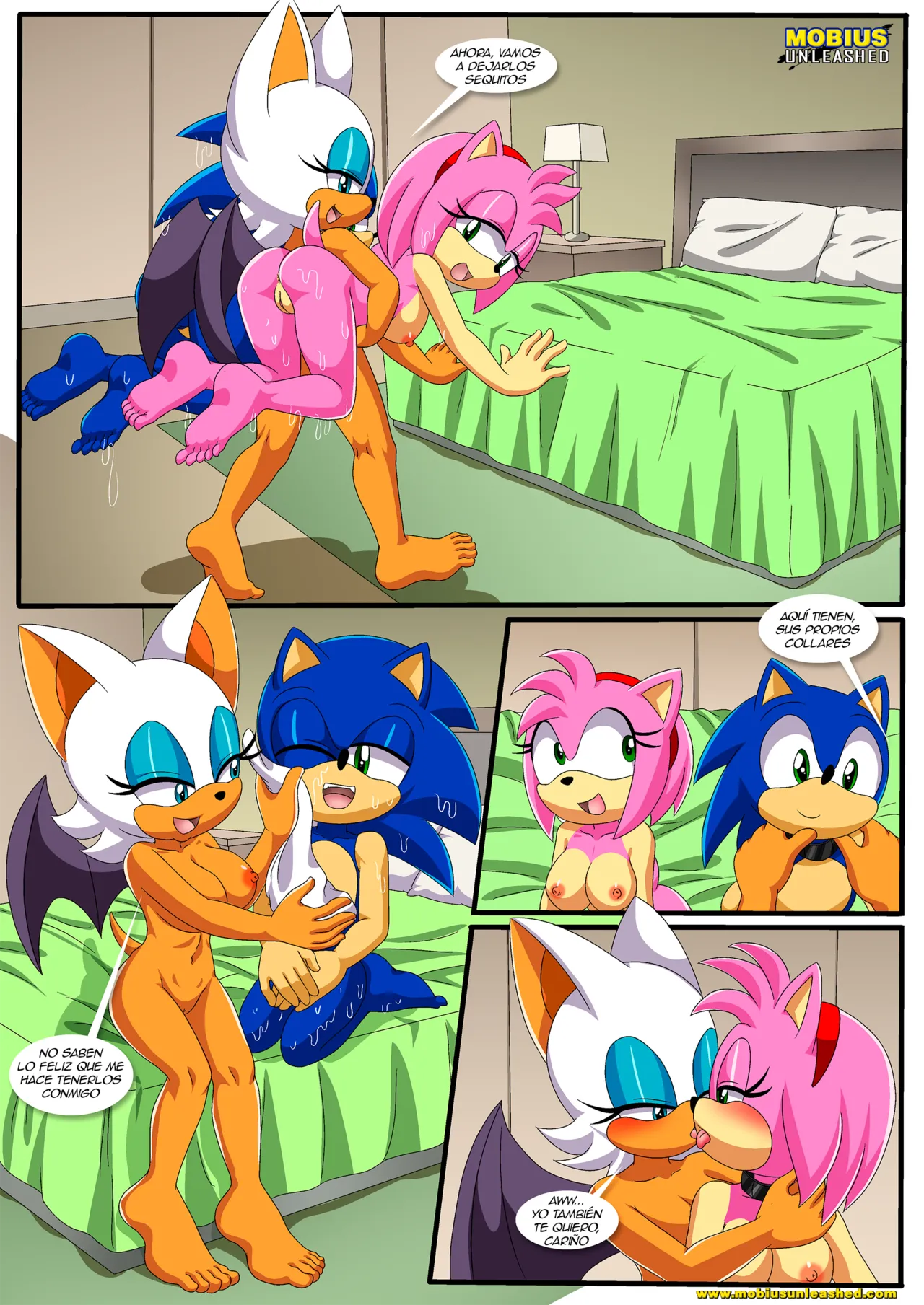 [Palcomix] Pet’s night (Sonic the Hedgehog)