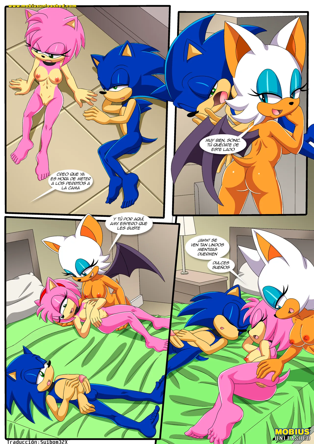[Palcomix] Pet’s night (Sonic the Hedgehog)