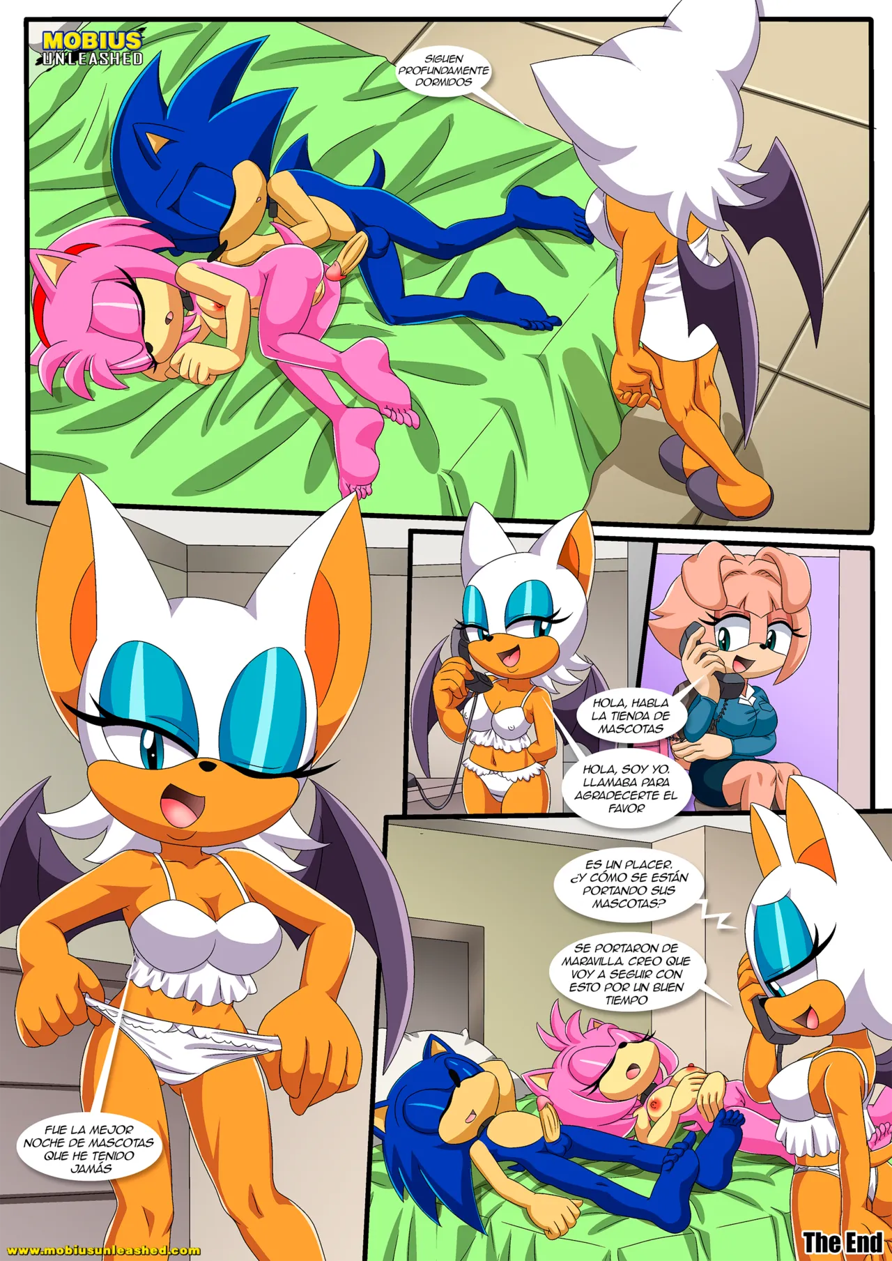 [Palcomix] Pet’s night (Sonic the Hedgehog)
