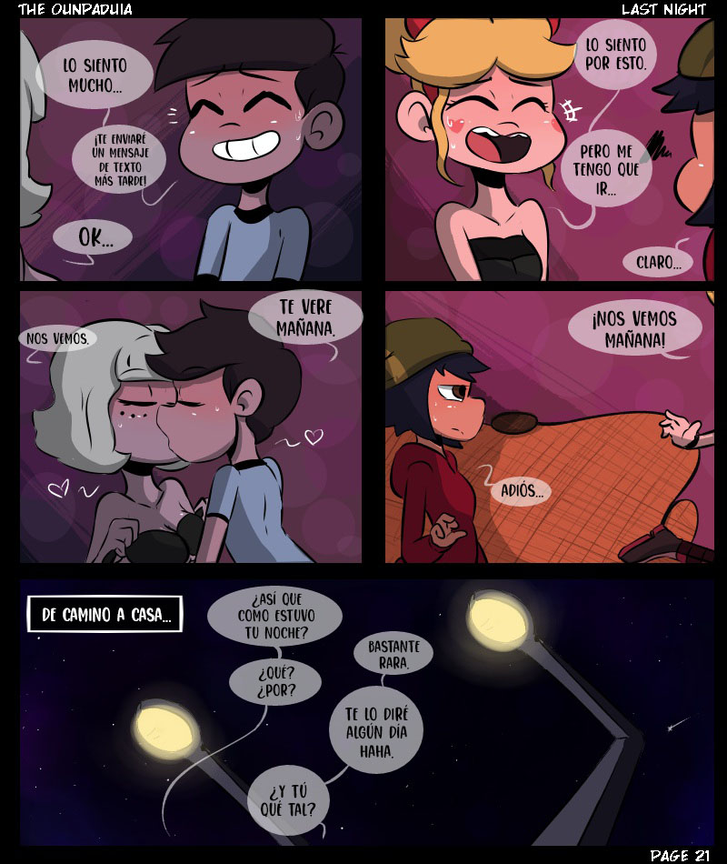 [Ounpaduia] La Última Noche (Star vs. the Forces of Evil)