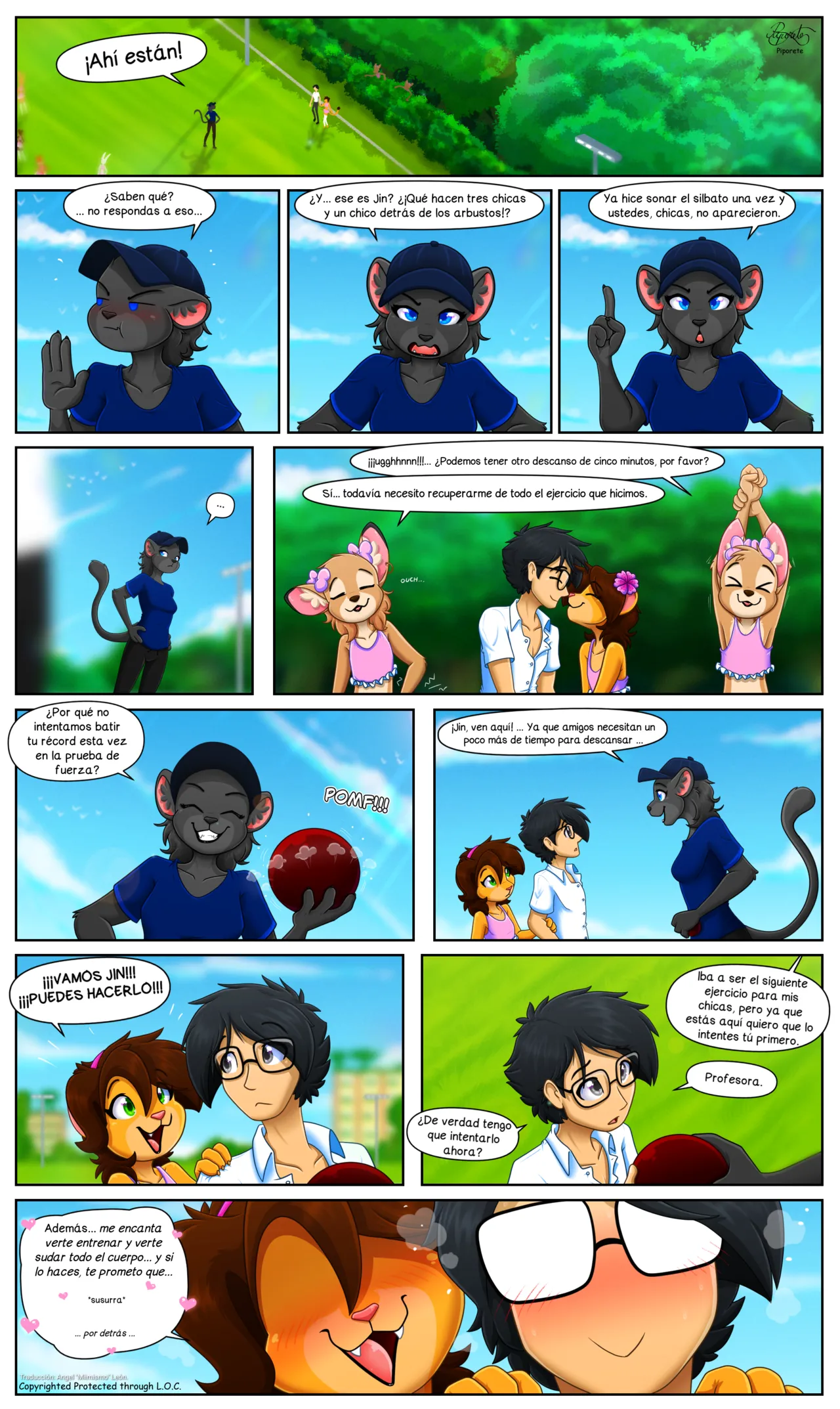 [Piporete] Keiko y Jin Libro 2 (Furry Porn)