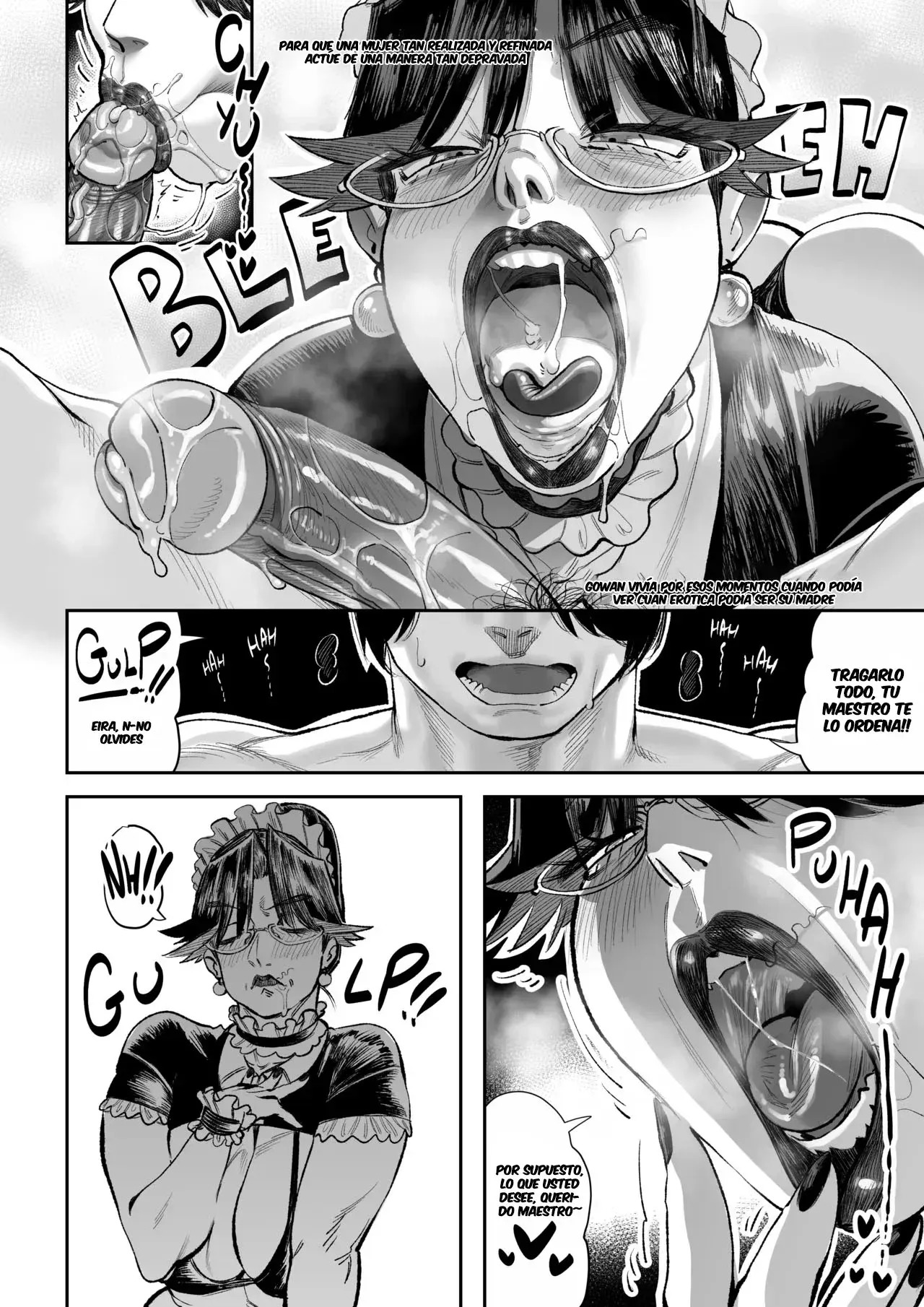 [Aarokira] A STRICT MOTHERS Unhindered Desire (Comic Porn)