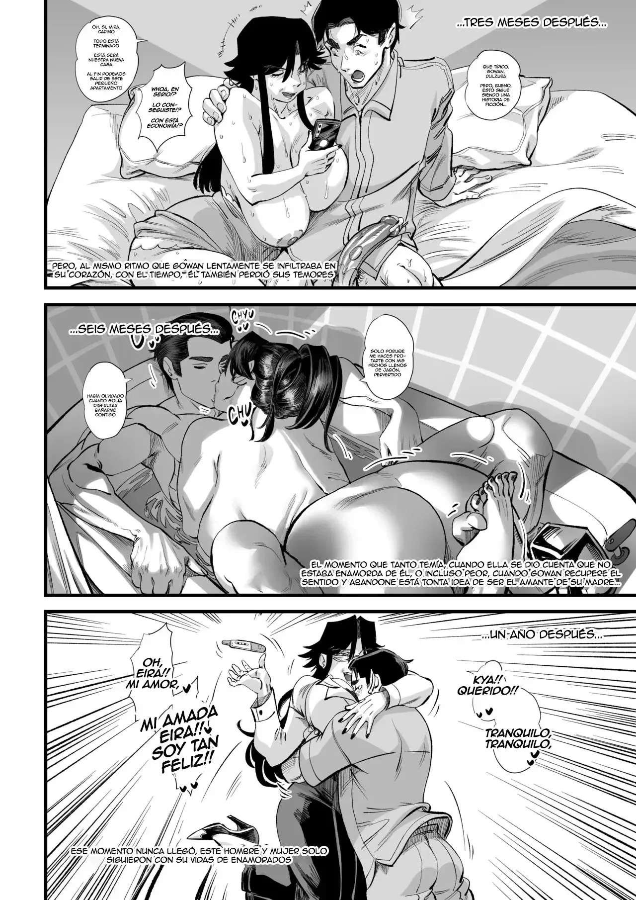 [Aarokira] A STRICT MOTHERS Unhindered Desire (Comic Porn)