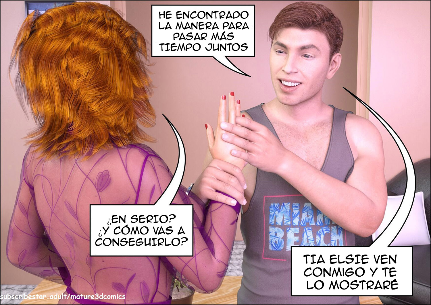 [Mature3Dcomics] AUNT ELSIE parte 4 (Comic Porn)