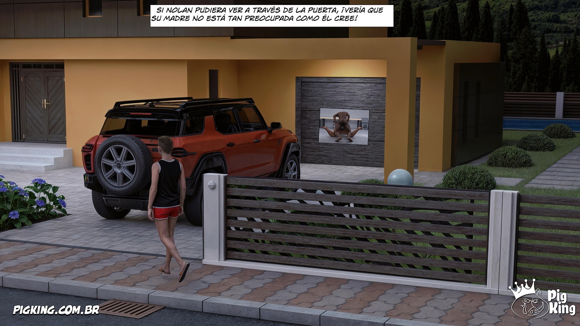 [CrazyDad3D] BIG Black COCKS parte 18 (Comic Porn)