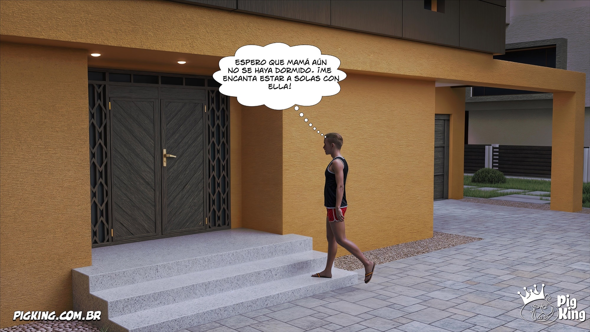 [CrazyDad3D] BIG Black COCKS parte 18 (Comic Porn)