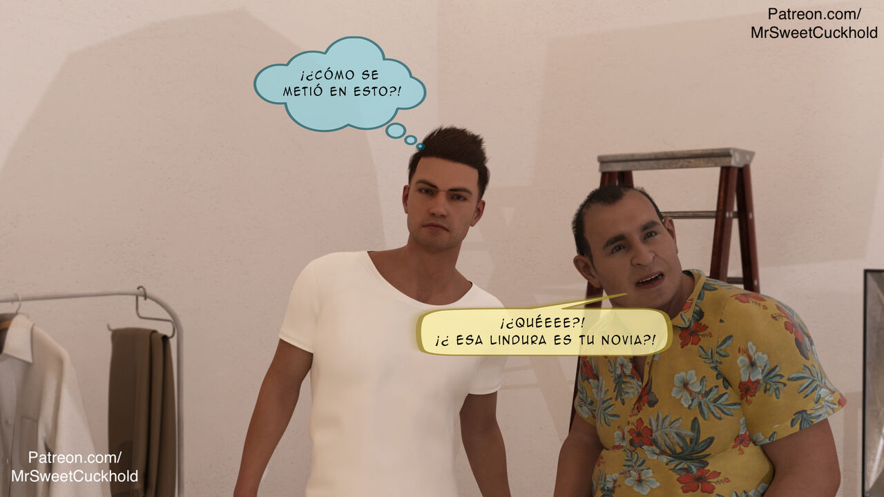 [Mr.SweetCuckhold] Cuando perdi a mi NOVIA en una APUESTA parte 1 (Comic Porn)