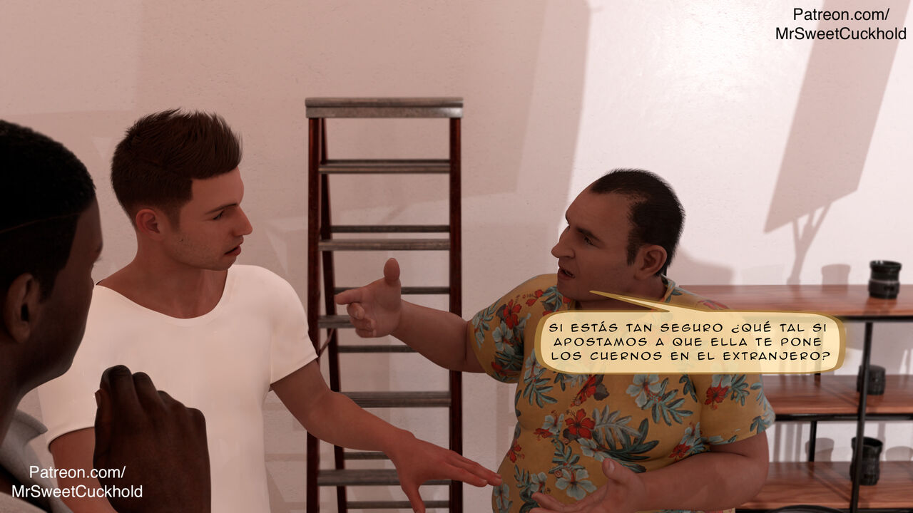 [Mr.SweetCuckhold] Cuando perdi a mi NOVIA en una APUESTA parte 1 (Comic Porn)