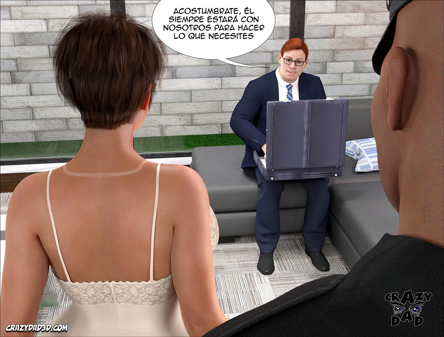 [CrazyDad3D] DR.BRANDIE parte 20 (Comic Porn)