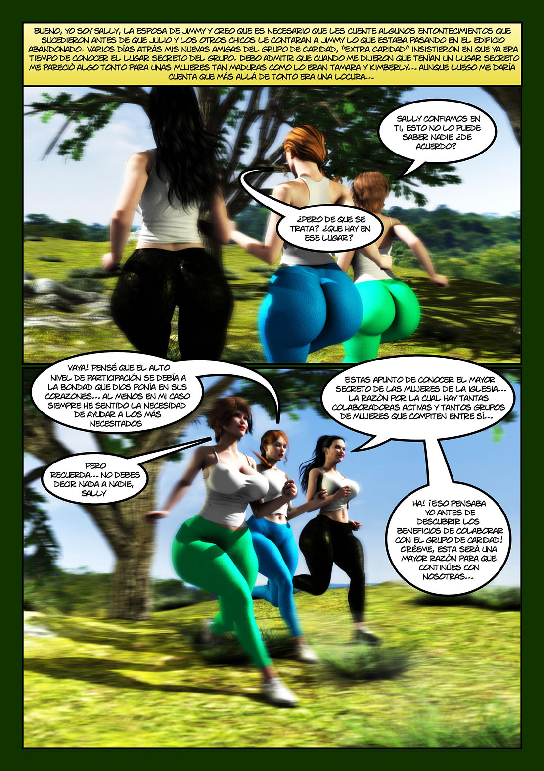 [Moiarte] Extra CARIDAD parte 1 (Comic Porn)