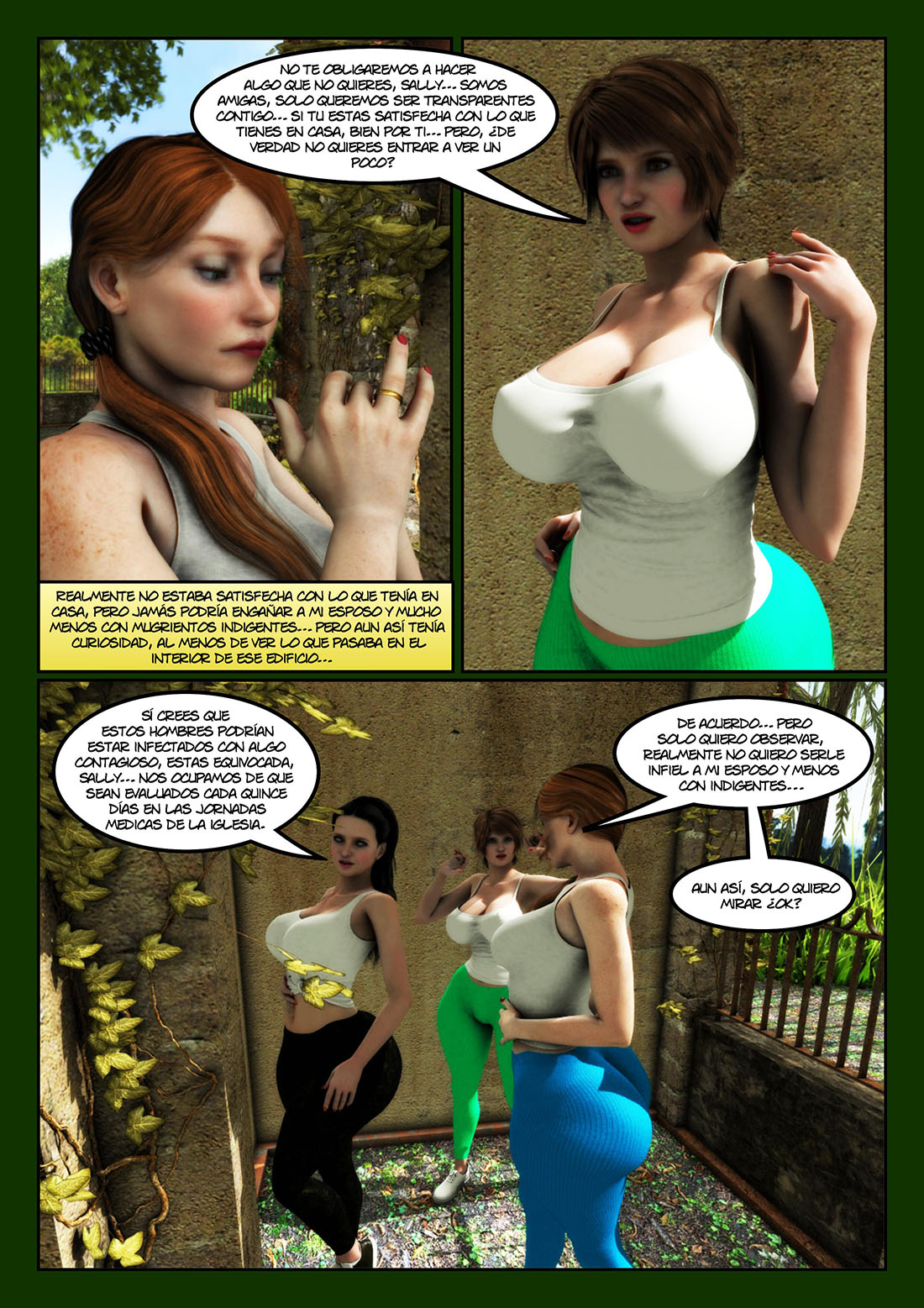 [Moiarte] Extra CARIDAD parte 1 (Comic Porn)