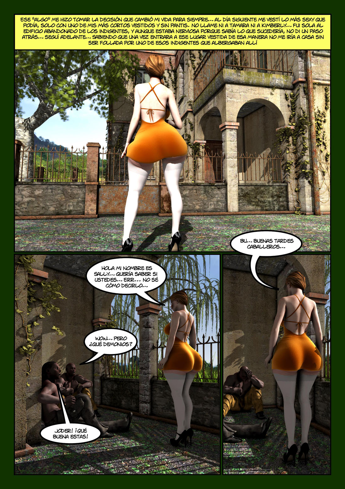 [Moiarte] Extra CARIDAD parte 1 (Comic Porn)