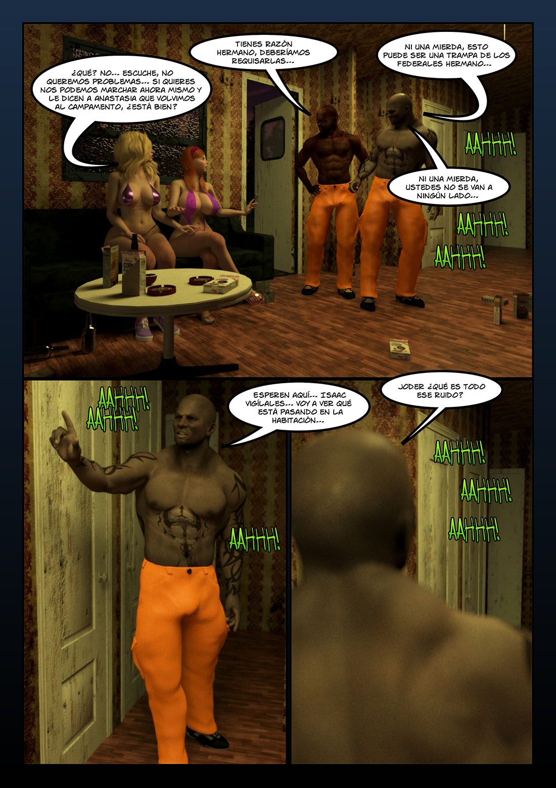 [Moiarte] Extra CARIDAD parte 3 (Comic Porn)