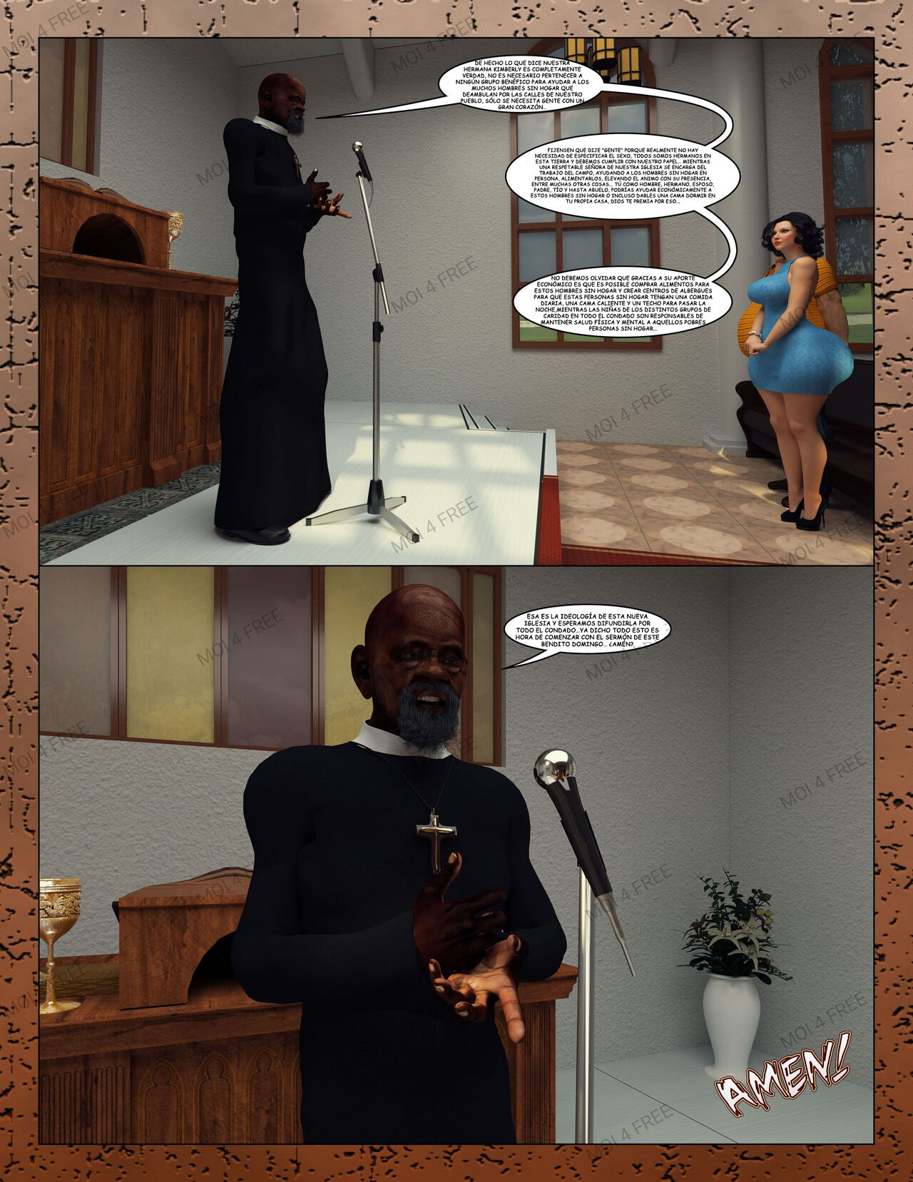 [Moiarte] Extra CARIDAD parte 5 (Comic Porn)
