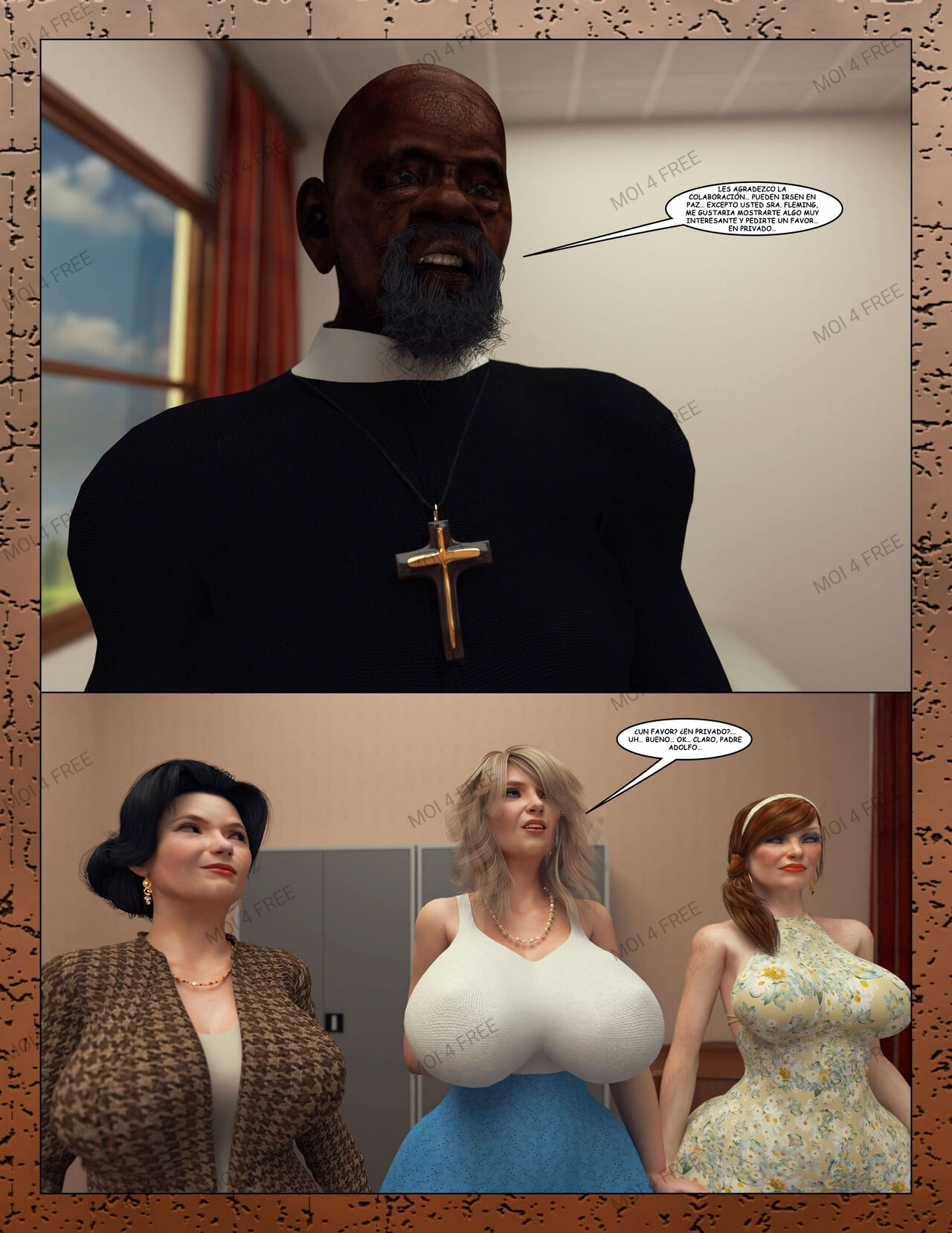 [Moiarte] Extra CARIDAD parte 5 (Comic Porn)