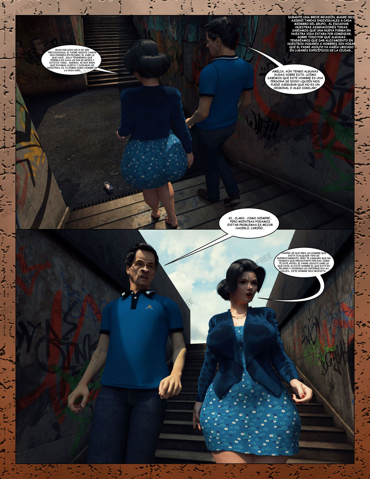 [Moiarte] Extra CARIDAD parte 5 (Comic Porn)