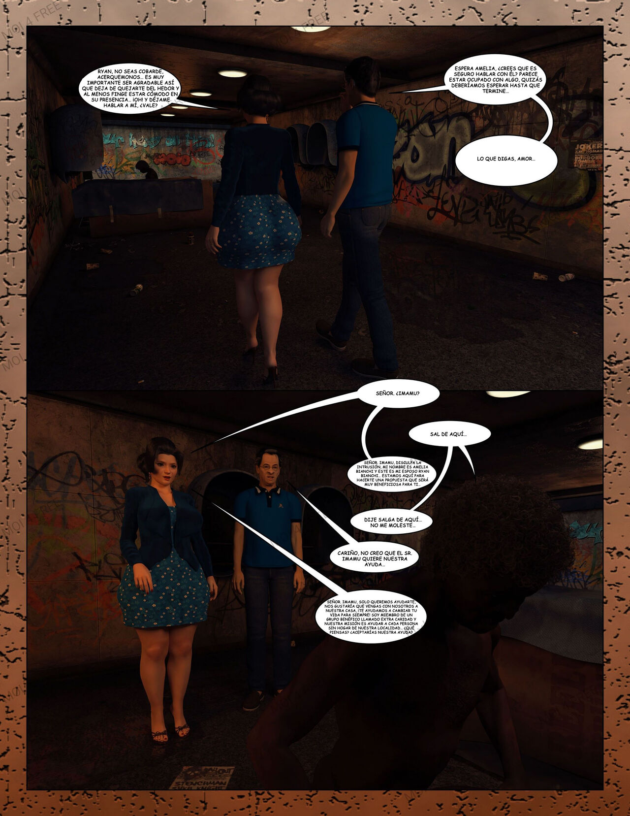[Moiarte] Extra CARIDAD parte 5 (Comic Porn)