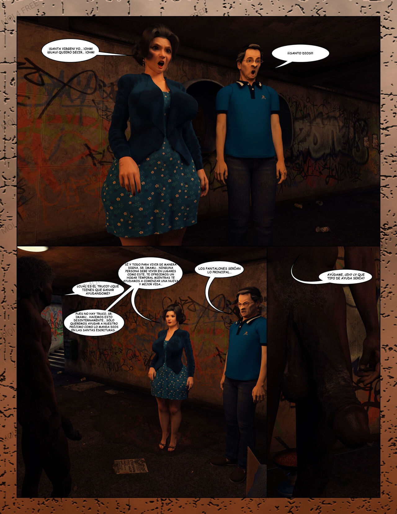 [Moiarte] Extra CARIDAD parte 5 (Comic Porn)