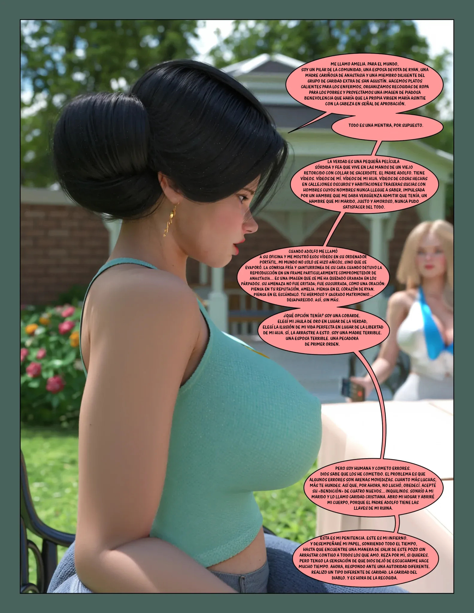 [Moiarte] Extra CARIDAD parte 6 (Comic Porn)