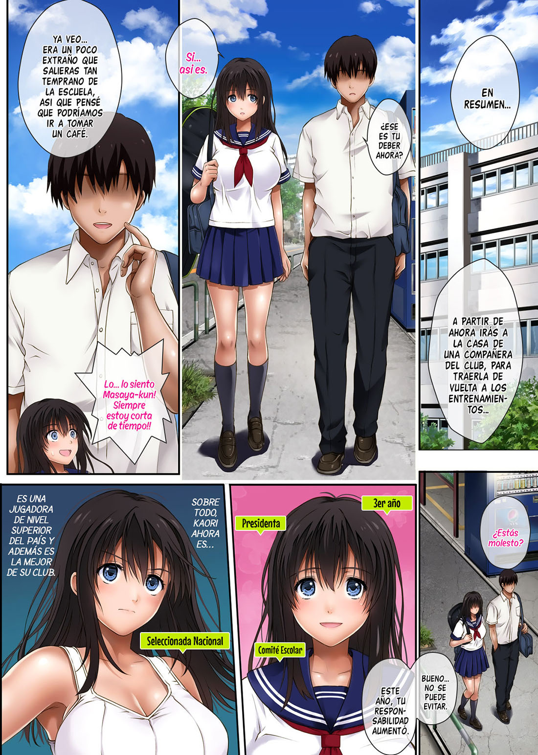 [Izumi] FUERA de RITMO parte 1 (Comic Porn)