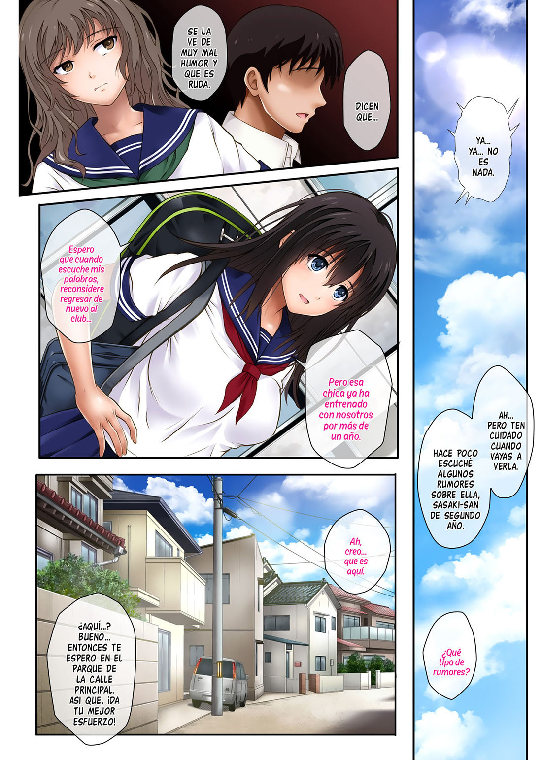 [Izumi] FUERA de RITMO parte 1 (Comic Porn)