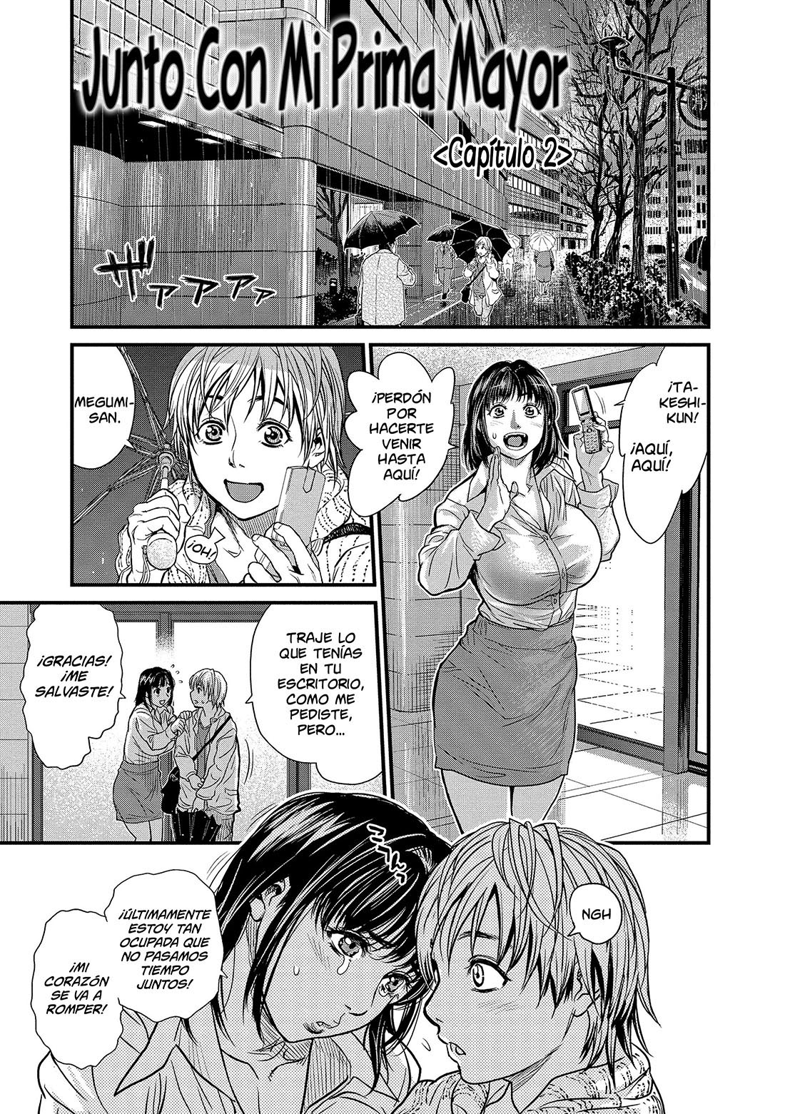 [Kishizuka Kenji] Junto con mi PRIMA MAYOR parte 2 (Comic Porn)