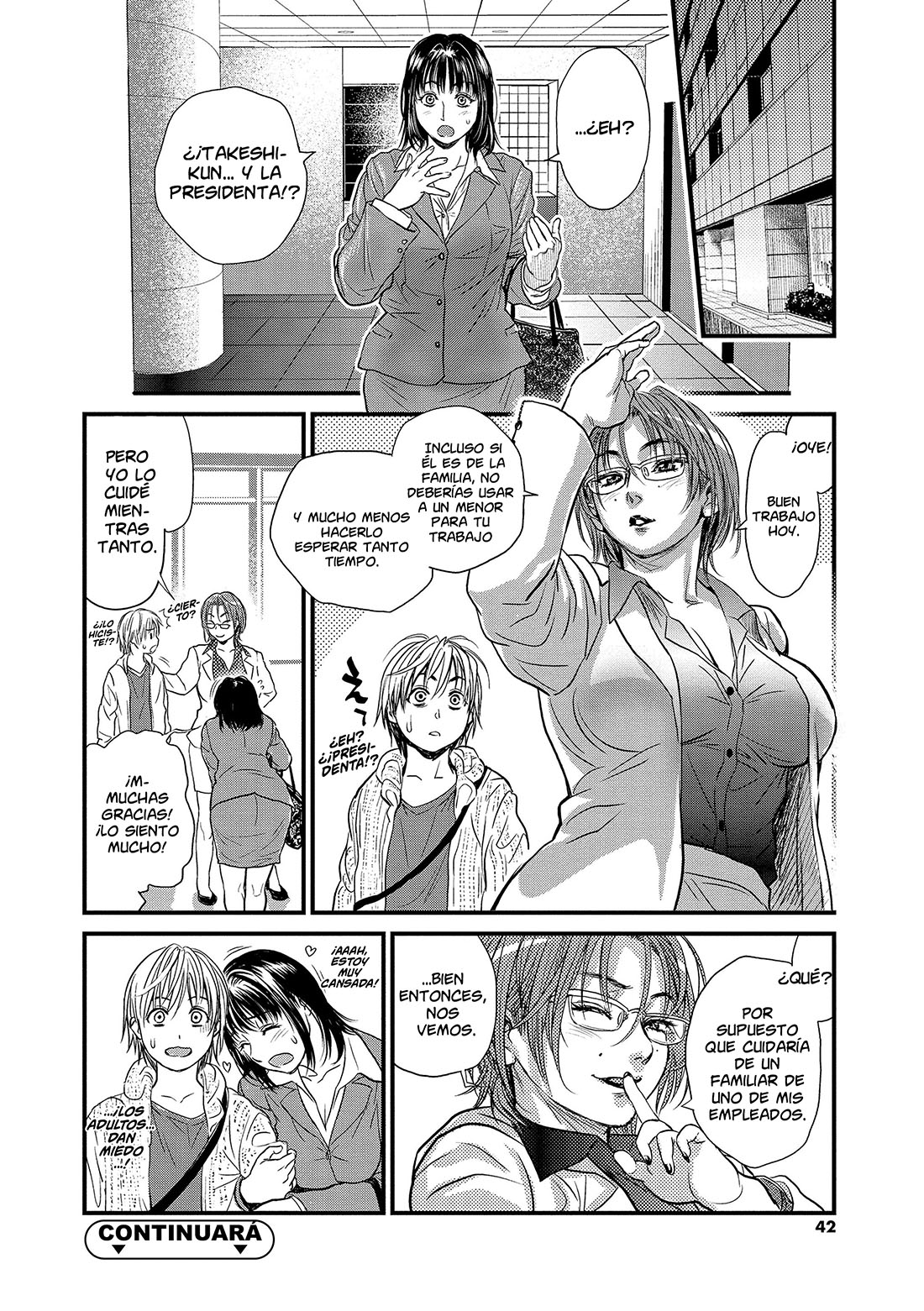 [Kishizuka Kenji] Junto con mi PRIMA MAYOR parte 2 (Comic Porn)